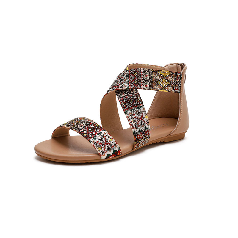 Bohemian Ethnic Beach Flats