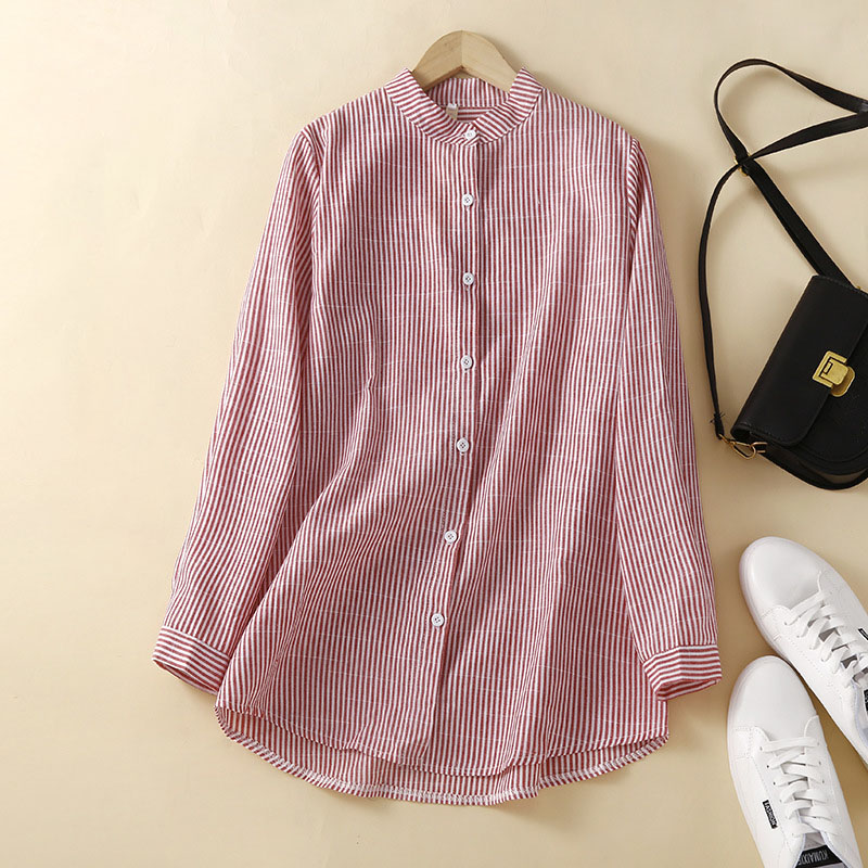 Comfort Stand Collar Shirt