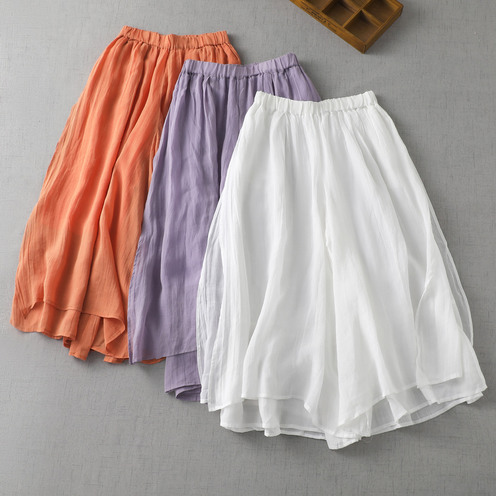 Women's Loose and Comfortable Simple Solid Color Trousers